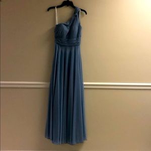 Rusty Blue Formal Dress